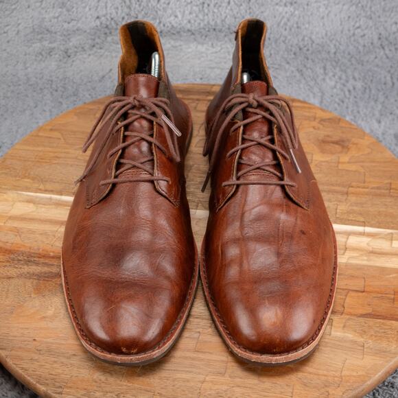 Timberland Ankle Men\'s Chukka Boots Brown Leather Size US 11 - A152E main image 8